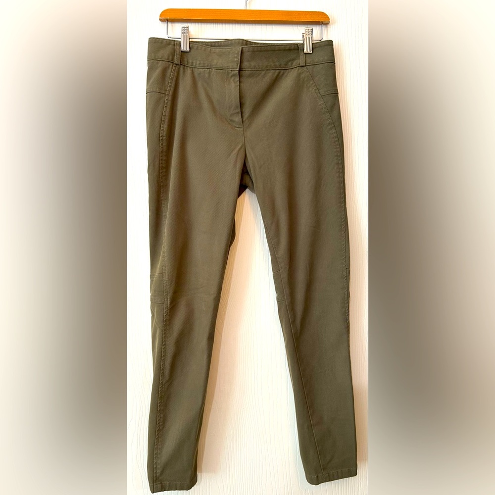 Veronica Beard Blossom Pant, Green, Size 8